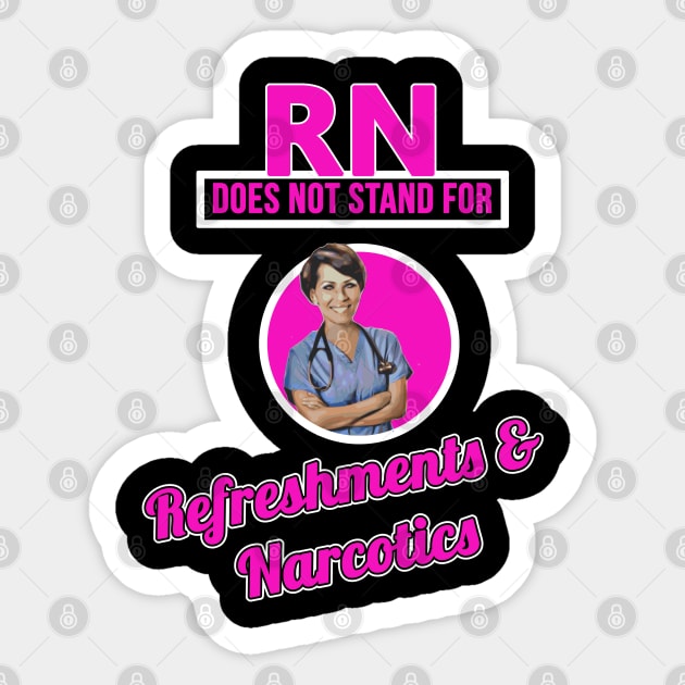 RN Nursing Sticker by TShirtWaffle1